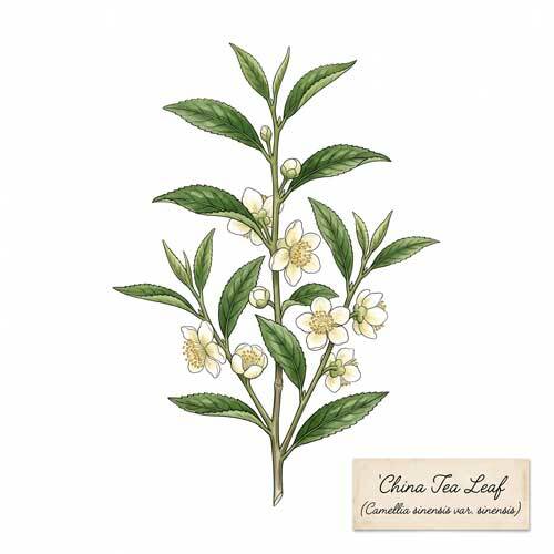 Whole China Tea Leaf (Camellia sinensis var. sinensis) botanical ingredient for wholesale tea blends