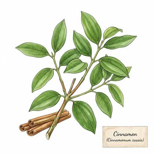 Whole Cinnamon (Cinnamomum cassia) botanical ingredient for wholesale tea blends