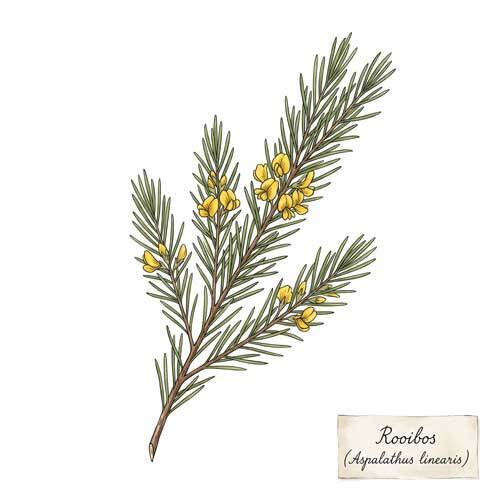 Whole Rooibos (Aspalathus linearis) botanical ingredient for wholesale tea blends